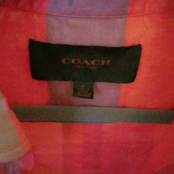 COACH button down - Picture 2 of 6